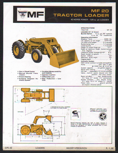 1970 massey ferguson - massey, "mf