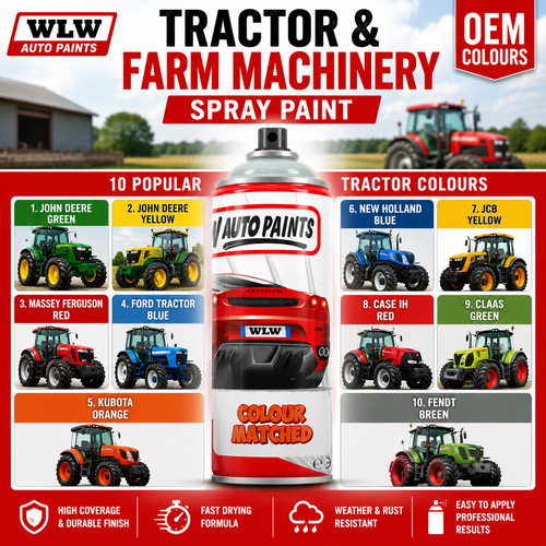 Tractor enamel aerosol - enamel,