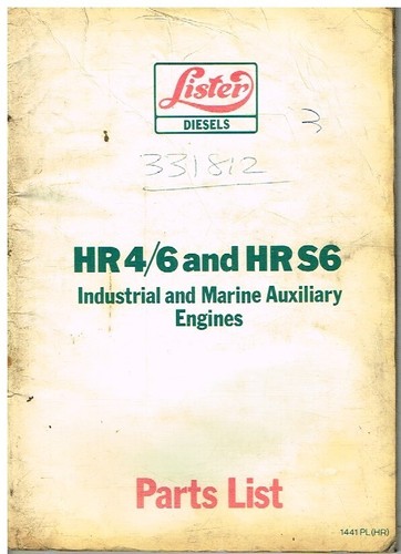 Lister hr4 hr6 hrs6 - lister,