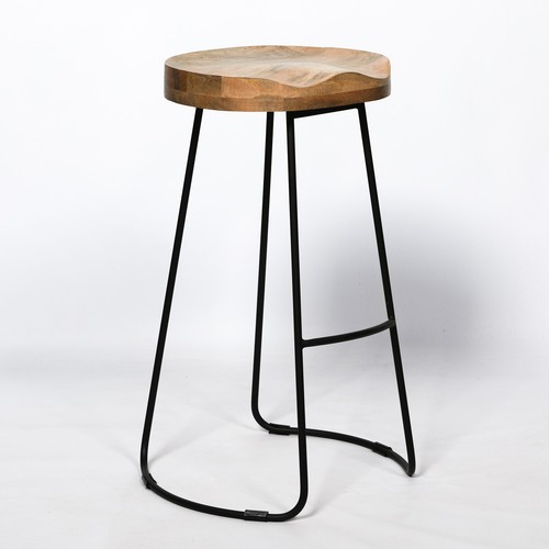 Second vintage black wooden - vintage,