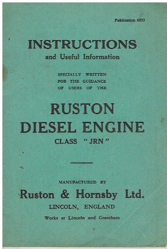 Ruston jrn industrial diesel - jrn,