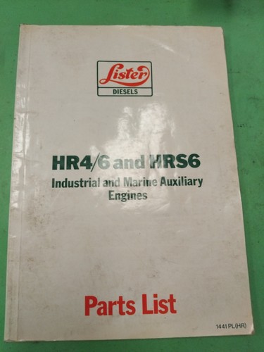 Vintage lister parts list - vintage,